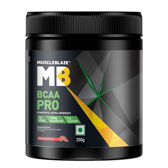 MuscleBlaze BCAA Pro Powder, Watermelon,250g