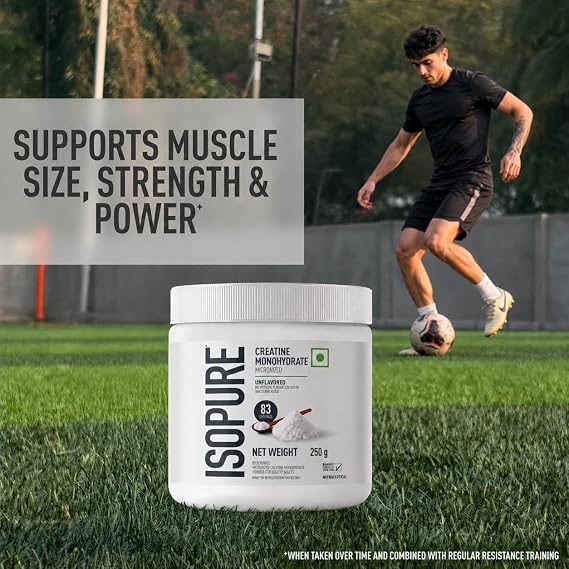 Isopure Micronized Creatine Monohydrate, 250g, 83 Servings