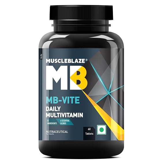 MuscleBlaze MB-Vite Daily Multivitamin, 60 Tablets