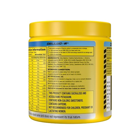 C4 Original Pre-Workout, 30 Servings (Icy Blue Raspberry)