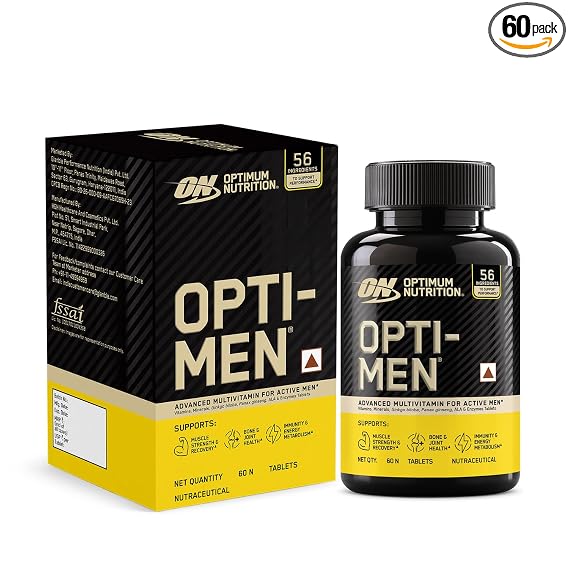 Optimum Nutrition Opti-Men Advanced Multivitamin, 60 Tablets