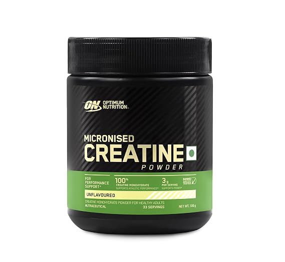 Optimum Nutrition Micronized Creatine, 100g, 33 Servings (Unflavoured)