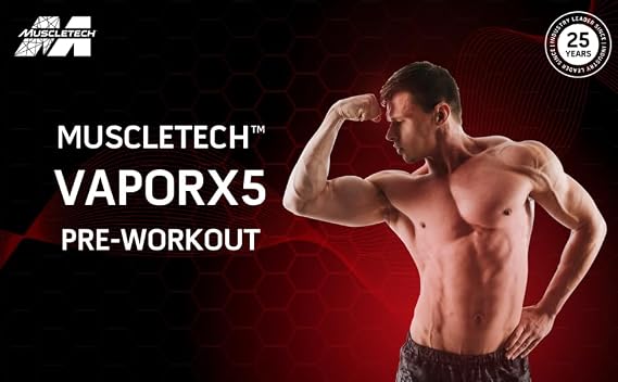 MuscleTech Vapor X5 Pre-Workout (Blue Razz)