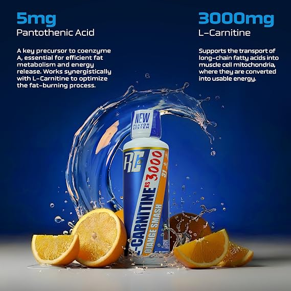 Ronnie Coleman Signature Series L-Carnitine XS 3000mg, 465ml (Orange Smash)
