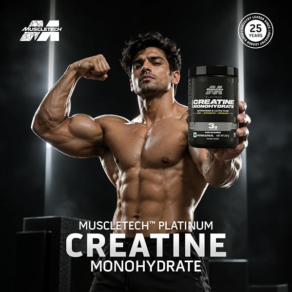 MuscleTech Platinum Creatine, 250g (Unflavoured)