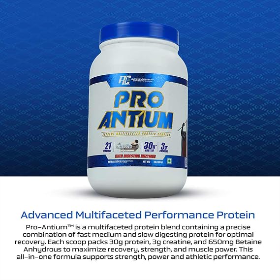 Ronnie Coleman Signature Series Pro-Antium Whey Protein, 907g (2lbs] Cookies and Cream
